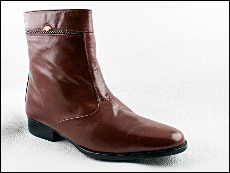 Botines clasicos con tacon normal