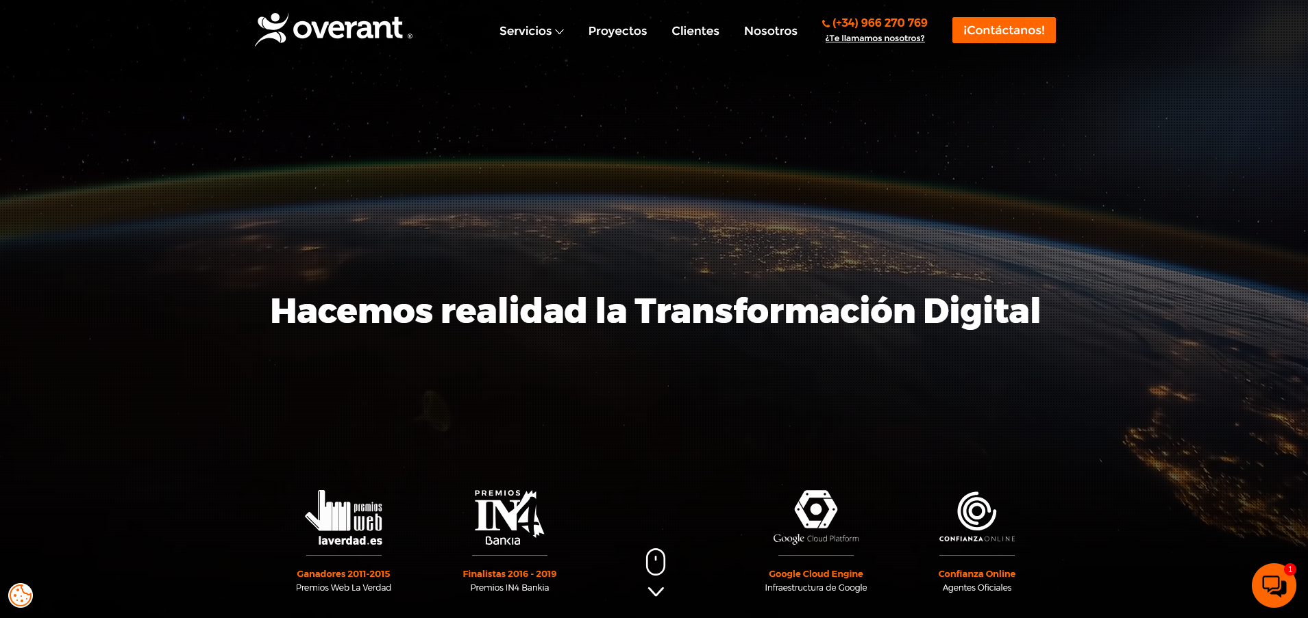 Overant - Agencia de Diseño Web y Marketing Online